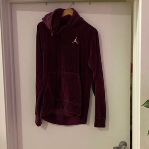 Jordan Men's Maroon Hoodie Sweater